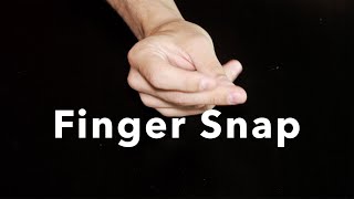 Finger Snap Sound Effect [upl. by Neeneg]