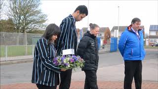 Christina Edkins remembered during event at Halesowen school [upl. by Ecinereb]