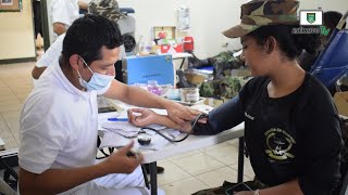 Brigada de Infantería Mecanizada participó en jornada de donación voluntaria de sangre [upl. by Warring]