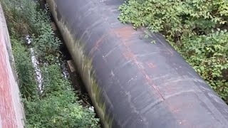 Old Hydro Lock System with Waterfall and Giant Pipeline [upl. by Tana]