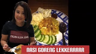 Nasi goreng kunyit kencur lekkerrr nasigoreng [upl. by Ellerret]