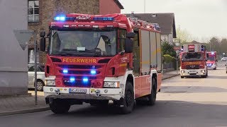 Gruß Neues HLF DLK2312 und RTW der Feuerwehr Stolberg [upl. by Gipsy]