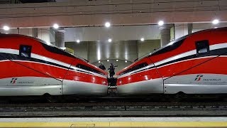 Tutti i Treni di Bologna Centrale amp Bologna Centrale AV il 03\02\2019 [upl. by Anerres]