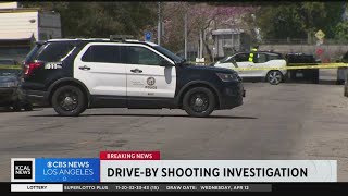 1 killed 3 injured in drive by shooting in Northridge [upl. by Kiyoshi940]