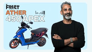 Ather 450 Apex First Impressions  MotorInc First S02E01 [upl. by Lisan666]