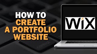 How To Create A Portfolio Website On Wix Quick Tutorial [upl. by Leahcim451]