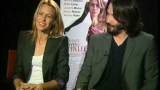 Keanu Reeves and Robin Wright Penn Interview [upl. by Delly931]