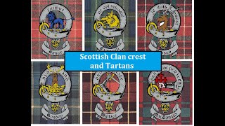 Scottish Clan crests and tartans  Ye Olde Scot the Celtic culture channel [upl. by Eedissac678]