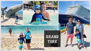 Mardi Gras Halloween Carnival Cruise  Day 6 Grand Turk  Oct 2023 [upl. by Ykcim]