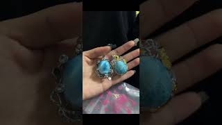 Larimar stone larimar diy [upl. by Macur987]