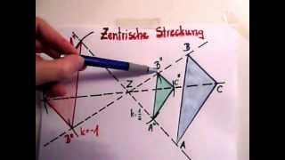 Zentrische Streckung  Erklärung [upl. by Solram631]