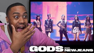 NewJeans 뉴진스 GODS Live Performance Was GODLY Reaction [upl. by Buckie]