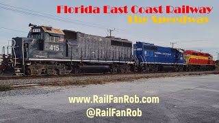 The Speedway Florida East Coast Railway POWER Compilation from Oct 2023 to Jan 2024 speedway [upl. by Atnoled229]