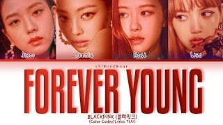 BLACKPINK 블랙핑크  Forever Young Color Coded Lyrics 가사 [upl. by Reizarf722]