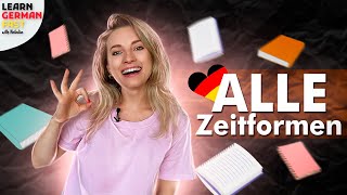 PRÄSENS PERFEKT PRÄTERITUM  Alle Zeitformen in der deutschen Sprache 🇩🇪  Learn German Fast [upl. by Monte]