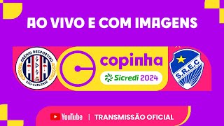 JOGO COMPLETO GRÊMIO SÃOCARLENSE X SÃO RAIMUNDO RR  PRIMEIRA FASE COPINHA SICREDI 2024 [upl. by Jasper]