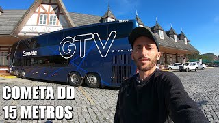 CAMPINAS para o RIO DE JANEIRO no COMETA DD GTV de Convencional  Como é viajar de ônibus [upl. by Jori255]