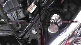 HD Electraglide swingarm bushes and wheel alignment – Part 2 [upl. by Ande127]