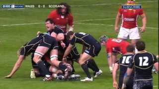 Grand Slam Years Wales 2012  Wales v Scotland [upl. by Lowell805]