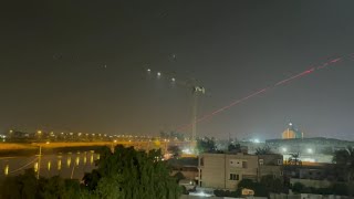 CRAM Responds To Missile Attack On US Embassy In Baghdads Green Zone [upl. by Elynad418]