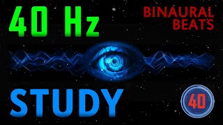 Pure 40 Hz Binaural Beats Boost Your Focus Memory and Concentration [upl. by Kincaid368]