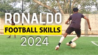 4 Easy WINGERS football skills  💯🔥Ronaldo can also use in real match😎 [upl. by Helali]