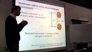 Mikhail D Lukin quotEIT slow and stopped light  Quantum nonlinear optics with Rydberg EITquot [upl. by Toland]