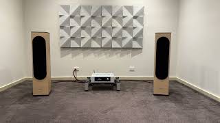 A Perfect clean audio set up AudioSolutions Bladelius ZenSati at Absolute Hi End [upl. by Owiat344]