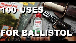 Ballistol Oil 101 Uses Guns Tools Wood Leather Wounds Bugs and More [upl. by Onaicnop720]