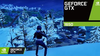 Fortnite on GTX 1650 4GB Performance Mode 1000 FPS Lowest Settings [upl. by Dottie173]