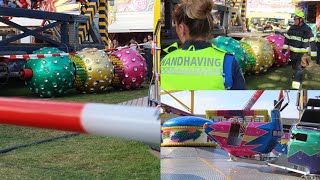 Onderdeel van kermisattractie breekt af op kermis Heemskerk meerdere gewonden  03092021 [upl. by Virgin]