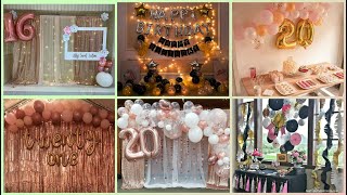 Simple and easy birthday decoration ideas at home  Birthday party decoration ideas at home [upl. by Eleynad]