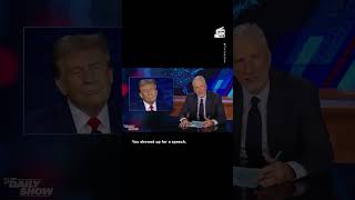 Jon Stewart Reacts to Donald Trump Saying January 6 Wasnt His Fault [upl. by Corey]