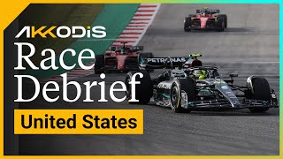 PostRace Disqualification and Upgrade Optimism  2023 US GP Akkodis F1 Race Debrief [upl. by Ferullo716]