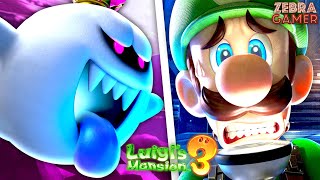 Luigis Mansion 3  All Bosses  Zebratastic Moments [upl. by Hanafee907]