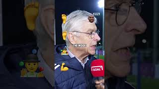 ARSENE WENGER built his PERFECT PLAYER 🤣 shorts [upl. by Awahsoj]