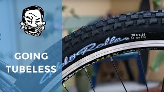 Tubeless Conversion on Maxxis Holy Rollers [upl. by Liatris]