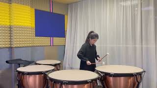 timpani rolls [upl. by Peti]