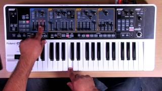 Synth Basics  Synth Bass  Gaia SH01 [upl. by Irmine]