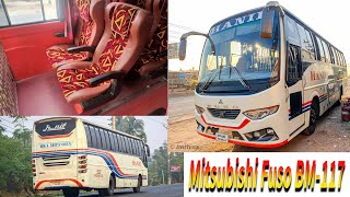 HANIF Enterprise  Mitsubishi Fuso BM117  Bus Review vehicleemotionbynafi [upl. by Meter]