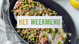 Het Weekmenu 2  Gevuld kalfsgebraad met aardappelsalade  Peppe Giacomazza [upl. by Moshell]