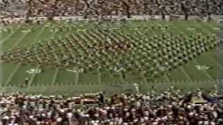 1991 Longhorn Band halftime Western Show at Arkansas [upl. by Lawler]