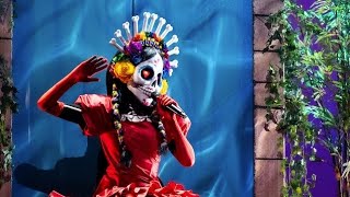 Skelettet sings quotCant Help Falling In Lovequot  The Masked Singer Sverige Säsong 4 avsnitt 6 [upl. by Ardnoyek]