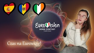 Czas na Eurowizję Hiszpania Mołdawia i Irlandia 2022 Spain Moldova Ireland [upl. by Ellevart]