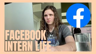 DAY IN THE LIFE OF A FACEBOOK INTERN  REMOTE SWE INTERNSHIP [upl. by Carolann]