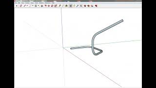 Sketchup Extension  Wire Bending amp Routing Tool [upl. by Etteniuq168]