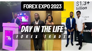 Day In The Life Of A Forex Trader  Forex Expo 2023 Dubai Biggest forex expo in the world [upl. by Ikim102]