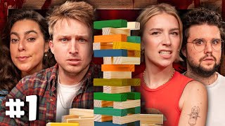 Jenga Decides Our Fate  Smosh vs Zombies Episode 1 [upl. by Brause]