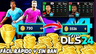 💲CÓMO ser quotMILLONARIOquot en DLS 24🤩  ⚡TENER MONEDAS FÁCIL Y RÁPIDO en DREAM LEAGUE SOCCER 2024 👀 [upl. by Zerline]