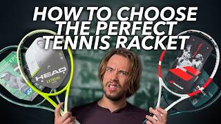 How to Choose the Perfect Tennis Racket for You [upl. by Ecirahc270]